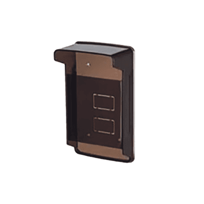 Cubierta o Housing Color Negro Para dispositivos de Control de Acceso / Medidas 245 x 82 x 142 mm / Compatible con Teclados, Videoporteros, Biométricos, Etc.
