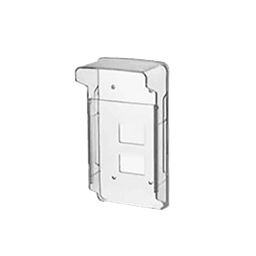 Cubierta o Housing Transparente Para dispositivos de Control de Acceso / Medidas 245 x 82 x 142 mm / Compatible con Teclados, Videoporteros, Biométricos, Etc.