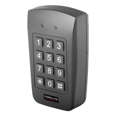 Teclado autónomo para 500 usuarios con lector de proximidad integrado