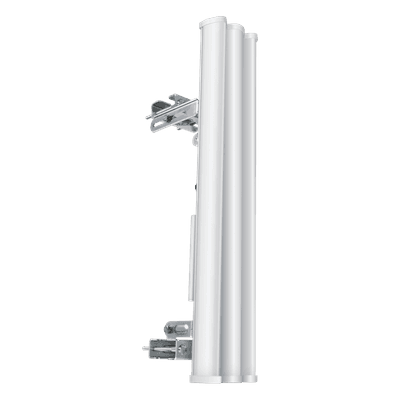Antena sectorial para radio estaciones base airMAX de 120 grados de cobertura horizontal, 5 GHz (5.15-5.85 GHz) de 19 dBi
