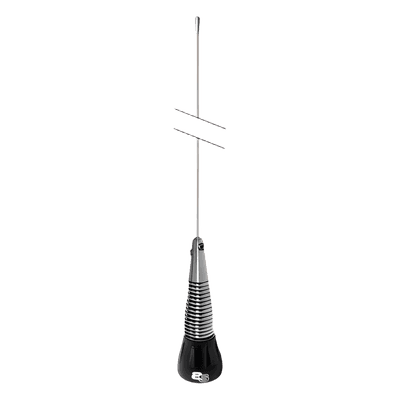 Antena Móvil VHF / UHF, Ajustable en Campo, Rango de Frecuencia 150 - 512 MHz.