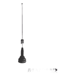 Antena Móvil VHF,rango  de frecuencia 150 - 174 MHz