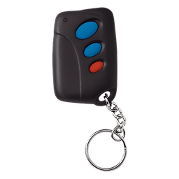 Control remoto tipo llavero de 3 botones para armado/desarmado, portón y pánico
