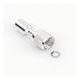 Conector UHF macho (PL-259) de anillo plegable para RG-8, BELDEN 8237, RG-213/U, 8267.