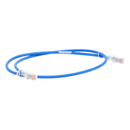 Patch Cord MC6 Modular Cat6 UTP, CM/LS0H, 0.91 Metros (3 Pies), Color Azul, Versión Bulk (Sin Empaque Individual)