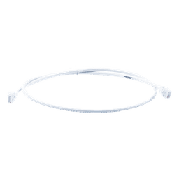 Patch Cord MC6 Modular Cat6 UTP, CM/LS0H, 0.91 Metros (3 Pies), Color Blanco, Versión Bulk (Sin Empaque Individual)