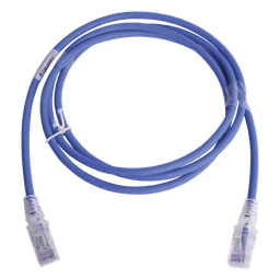 Patch Cord MC6 Modular Cat6 UTP, CM/LS0H, 1.52 Metros (5 Pies), Color Azul, Versión Bulk (Sin Empaque Individual)