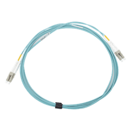 Jumper de Fibra Óptica Multimodo 50/125 XGLO OM3, LC-LC Duplex, OFNR, Color Aqua, 3 Metros (9.84 Pies)