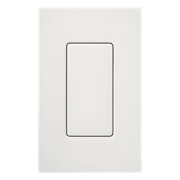 Inserto Ciego para Placa de Pared / Instalación a Presión / 2 a 6 Espacios / Blanco Brillante
