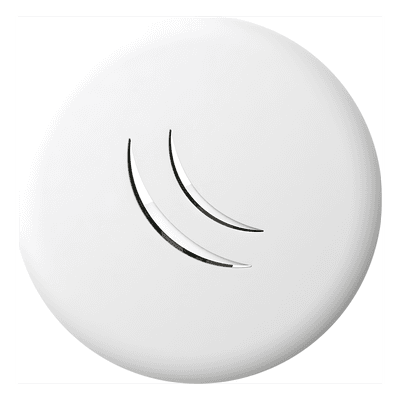 (cAP lite) Punto de acceso para interior de 2.4GHz con antena integrada de 1.5 dBi, hasta 158mW de Potencia