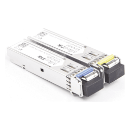 Transceptores MiniGbic SFP 1.25G LC WDM para fibra Mono Modo 20 Kms