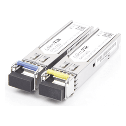 Transceptores MiniGbic SFP 1.25G LC WDM para fibra Mono Modo 20 Kms