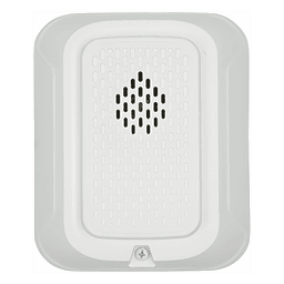 Sirena de pared para sistema de notificación de incendio, 12/24 Vcc automático, 88+ dB(A), Serie L
