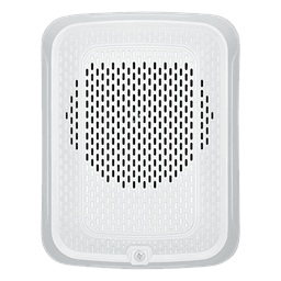 Bocina para Montaje en Pared, Color Blanco, Nuevo Diseño Moderno y Elegante y Menor Consumo de Corriente