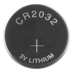 Batería de litio CR2032 de 3 V a 225 mAh (No recargable)