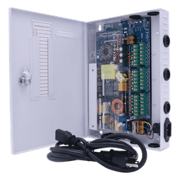 Fuente PREMIUM / 11-15 V / 18 canales / 20 A / Alta tecnología en seguridad / Doble ventilador / Hasta 1.8 Amperes por Salida / Filtro de ruido por canal / Diseño de alta gama.