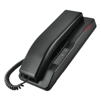Teléfono IP profesional para Hotelería / Montaje en pared / Teclado numérico estándar / PoE