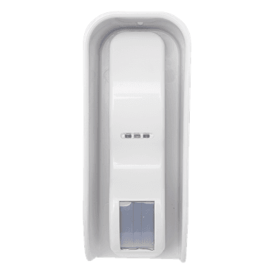 Sensor de Movimiento Tipo Cortina / 100 % Exterior / Alimentado por baterias / Doble tecnologia MW & PIR / Compatible con cualquier panel de alarma