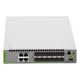 Switch Capa 3 Stackeable 10 Gigabit , 12 puertos SFP/SFP+ 10G y 4 puertos 100/1000/10G Base-T (RJ-45)