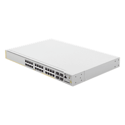 Switch PoE+ Administrable CentreCOM GS970M, Capa 3 de 24 Puertos 10/100/1000 Mbps + 4 SFP Gigabit, 370 W