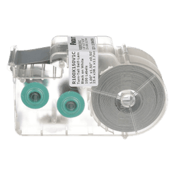Casete de 100 Etiquetas Autolaminadas Turn-Tell, con Rotación para Mejor Visibilidad, para Cables de Redes de Cobre o Fibra Óptica, de 5.5 a 7.1 mm (0.22 a 0.28 pulgadas) de Diámetro