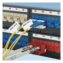 Kit de 10 Dispositivos para Bloquear Puertos Jack RJ45, Color Rojo, Incluye Llave de Extracción