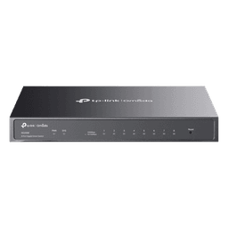 Switch Administrado Gigabit 8 Puertos / Omada SDN / 16 Gbps Capacidad Switching / Gestión Cloud y Local / VLAN / QoS / ACL / Sin Ventiladores / Montaje Pared-Escritorio