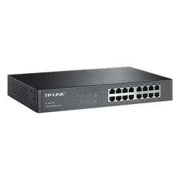 Switch Gigabit no administrable de 16 puertos 10/100/1000 Mbps para escritorio/rack