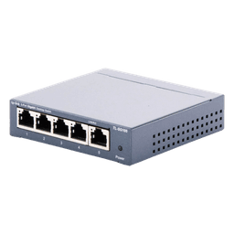 Switch Gigabit no administrable de 5 puertos 10/100/1000 Mbps 