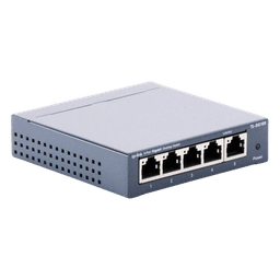 Switch Gigabit no administrable de 5 puertos 10/100/1000 Mbps 