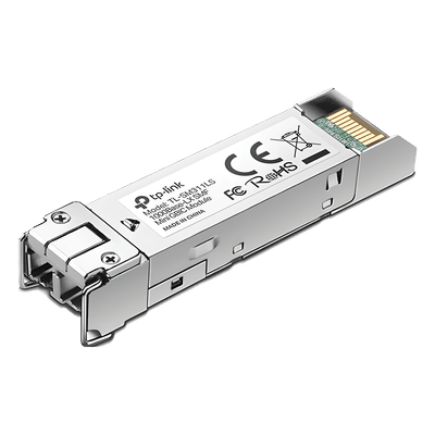 Transceptor mini-GBIC SFP  / Duplex Monomodo 1GBase  /  Distancia 10 km /  Conector LC