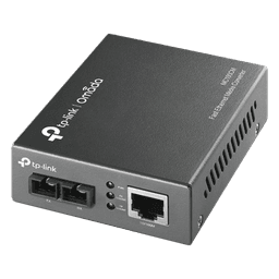 Convertidor Fibra Óptica Multimodo /  1 Puerto RJ45 10/100 Mbps / Puerto Fibra Óptica SC 100 Mbps / Hasta 2 Km / Plug and Play