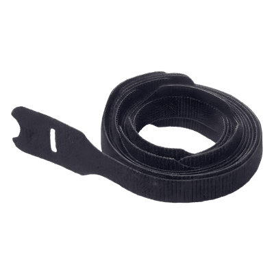 Kit de 10 Cintas de Contacto, de 12.7mm (.50in) de Ancho, 203mm (8in) de Largo, Color Negro