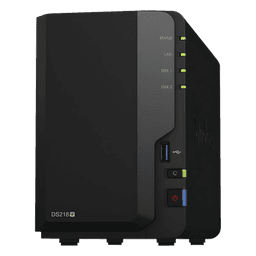 Servidor NAS de escritorio con 2 bahías / Hasta 24 TB / Hasta 6GB RAM / Hasta 25 cámaras