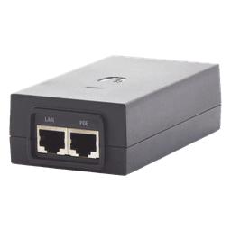 Adaptador PoE Ubiquiti de 50 VDC, 1.2 A puerto Gigabit para equipos airFiber