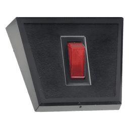 Panel frontal de 1 interruptor