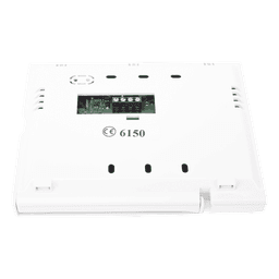 Teclado de alarma con pantalla LCD de palabras fijas en inglés, teclas retroiluminadas y 4 botones de función, para paneles serie VISTA