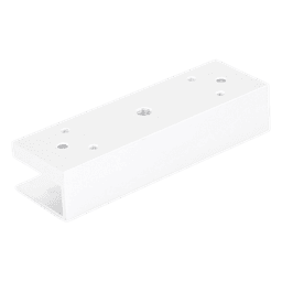 Montaje en U para puerta de vidrio compatible con chapa magnética MAG350S y MAG350NLED