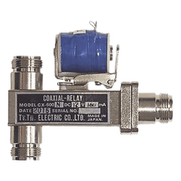 Relevador Coaxial para Antena SPDT, 10-14 Vcc (12 Vcc Nom.), 160 mA, 500 Watt a 1 GHz.