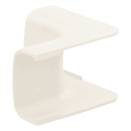 Esquinero interior, para uso con canaleta LD5, material ABS, Color Blanco Mate