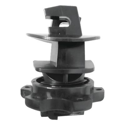 Aislador de Paso para Varilla 6-14 mm / Rosca Uso Rudo / Resina Virgen / Proteccion UV / Cercas Electrificadas