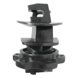 Aislador de Paso para Varilla 6-14 mm / Rosca Uso Rudo / Resina Virgen / Proteccion UV / Cercas Electrificadas