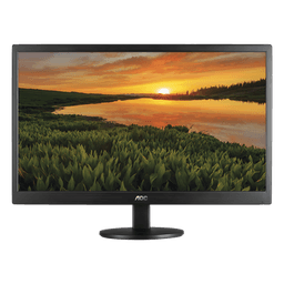Monitor LED de 19", Resolución 1366 x 768 Pixeles con Entradas de Video VGA / HDMI