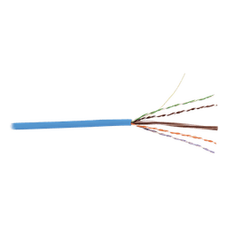 Bobina de Cable UTP / Cat6 / 23 AWG / PVC CM / 305 m (1000 pies) / Azul