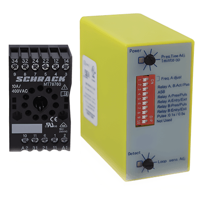 Sensor de Masa Mono Canal / Ideal para Automatización de Barreras Vehiculares