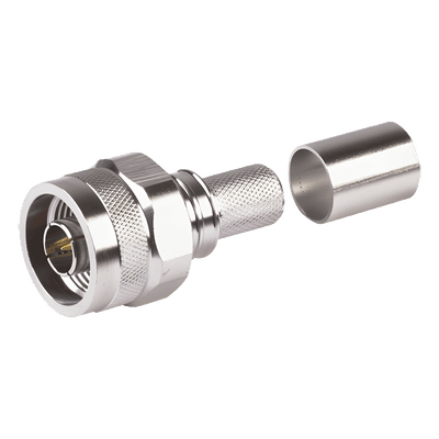 Conector N Macho Plegable Hex. con Pin Cautivo para cables Tipo RG8