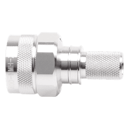 Conector N Macho Plegable Hex. con Pin Cautivo para cables Tipo RG8