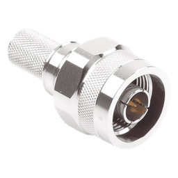 Conector N Macho Plegable Hex. con Pin Cautivo para cables Tipo RG8