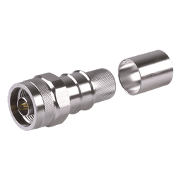 Conector N Macho Plegable con Pin Cautivo para cable LMR600, LP600