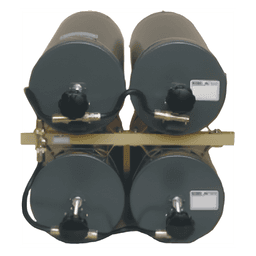 Duplexer VHF, para 143-156 MHz, para Potencia Máxima de Entrada de 250 W (ciclo continuo).
